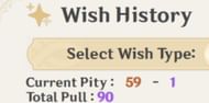 If you reach 90 Pity, you should get a 5-star, which may be Nilou (Image via HoYoverse)
